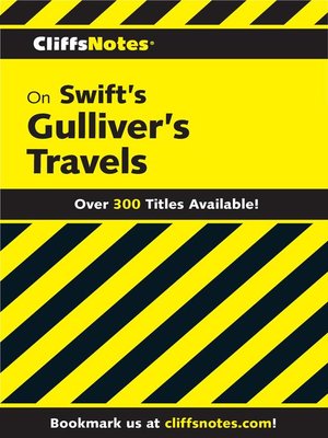cover image of CliffsNotes on Swift's Gulliver's Travels